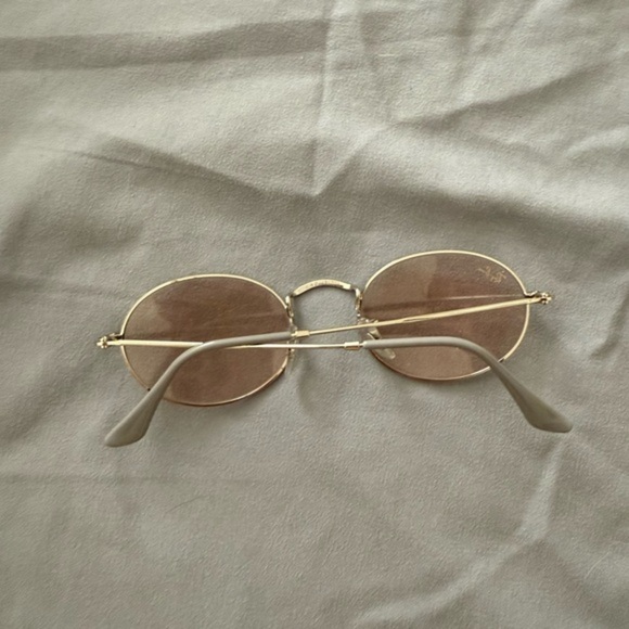 Ray-Ban Accessories - Ray-Ban Gold Oval Women's Glasses